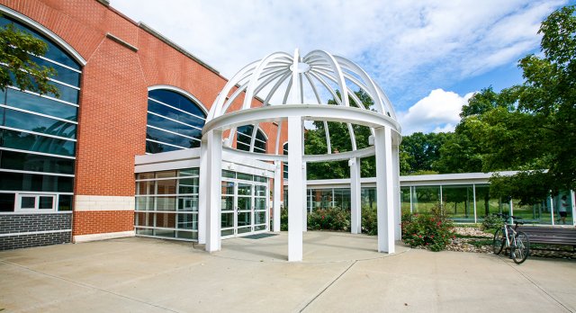 Exterior of the Athletic and Fitness Center