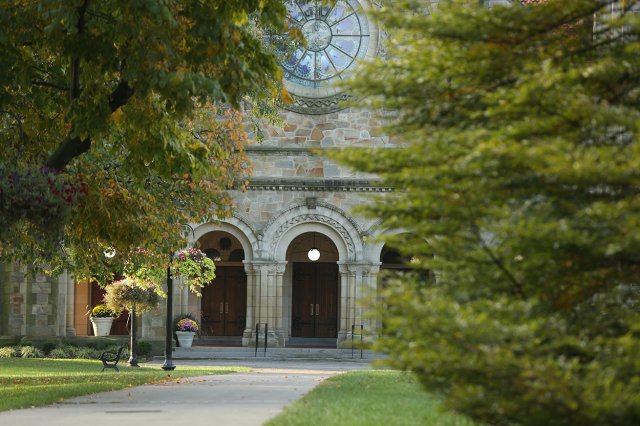Entrance to the Chapel