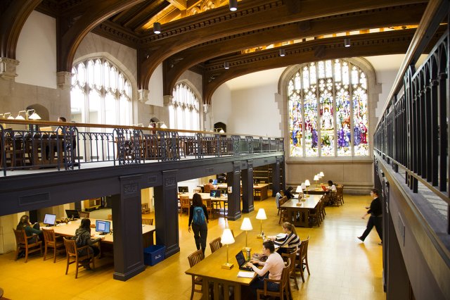 Library interior